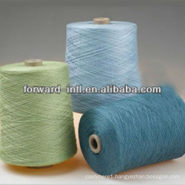 90%wool/10%cashmere blended yarn